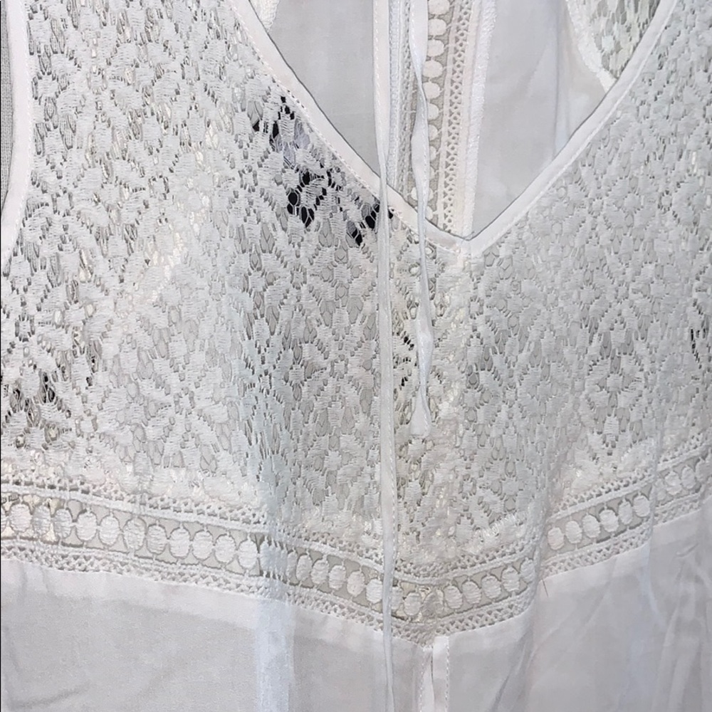Lulu’s Anything is Possible Ivory Lace Top - Picture 8 of 8
